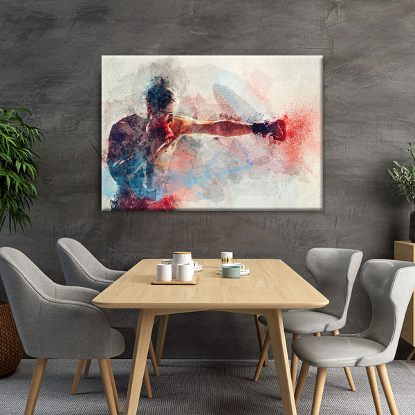 sport-club-decor-5780-03 Boks Enerjisi Kanvas Tablo – 5780