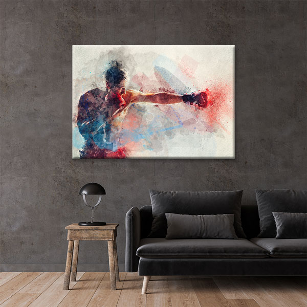 sport-club-decor-5780-04 Boks Enerjisi Kanvas Tablo – 5780