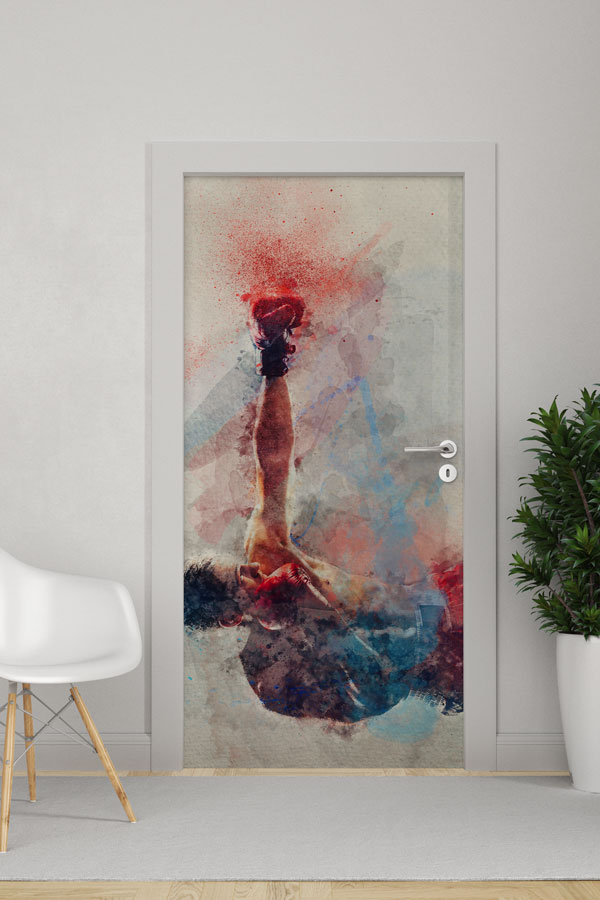 Kapı Giydirme - Halterci Sporcu 8916