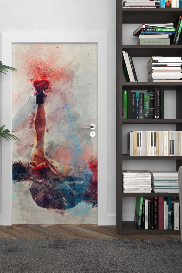 Kapı Giydirme - Halterci Sporcu 8916