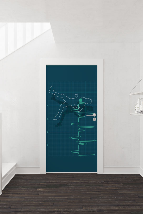 Egzersiz Kalp Atışı Kapı Giydirme 8959