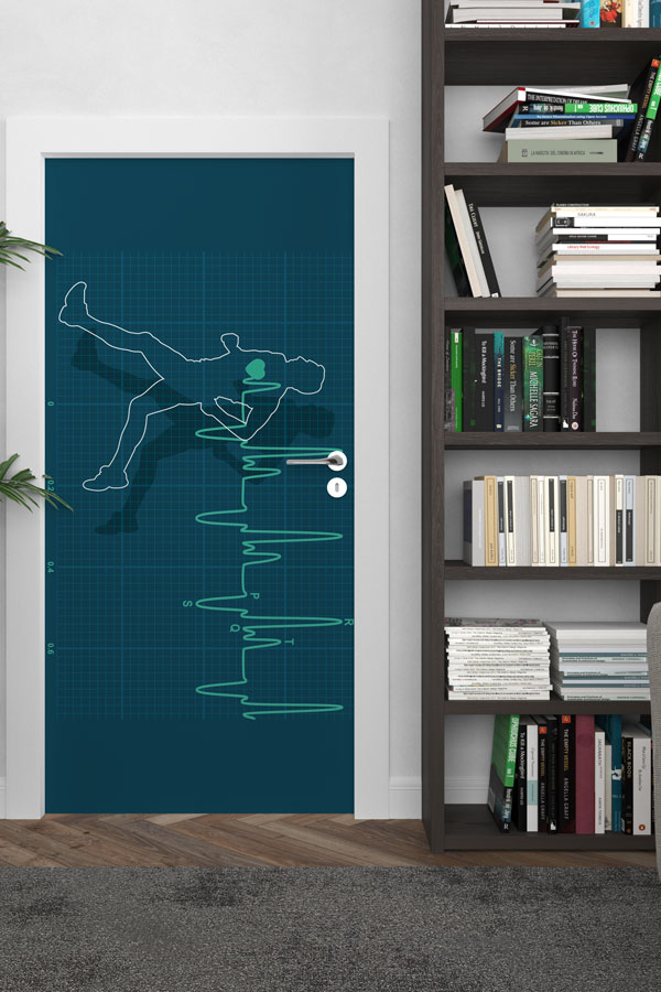 Egzersiz Kalp Atışı Kapı Giydirme 8959