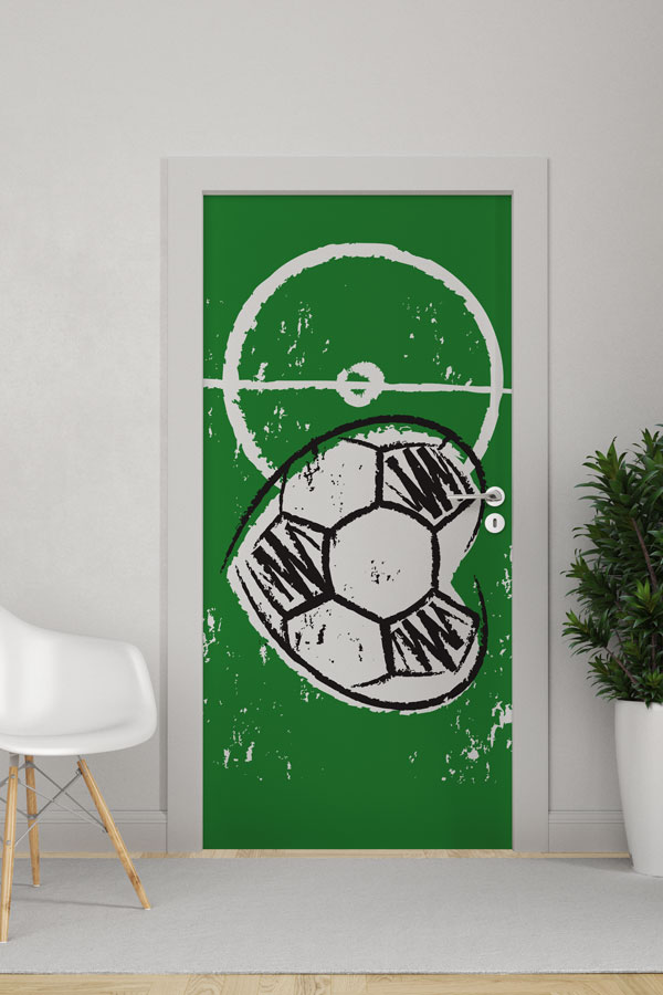 Futbol Sahası ve Topu Kapı Giydirme 8962