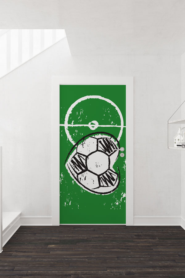 Futbol Sahası ve Topu Kapı Giydirme 8962