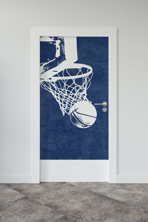 Basketbol Panyası ve Topu Kapı Giydirme 8942