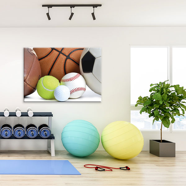 Çoklu Spor Topları Kanvas Tablo – 5796