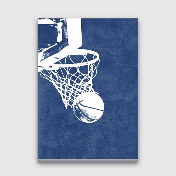Basketball Hoop Kanvas Tablo – 5815