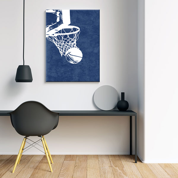 Basketball Hoop Kanvas Tablo – 5815