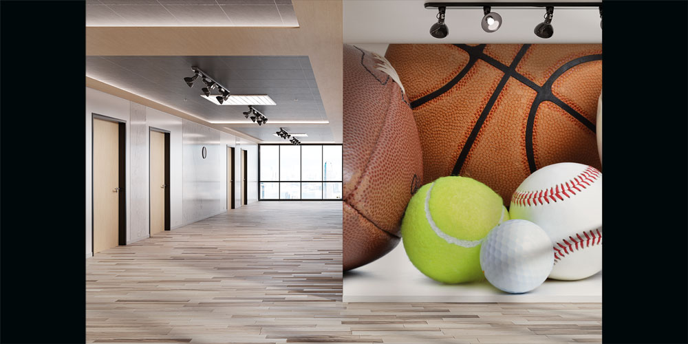 sports-wall-decor-5840-04 Çoklu Spor Topları Duvar Kağıdı 5840