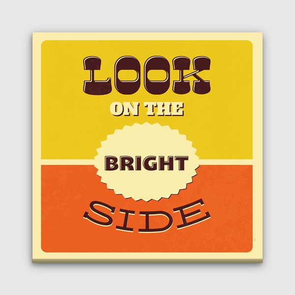 success-wall-art-3201-00 Hayatın Parlak Yüzüne Bak Duvar Tablosu - Pozitif Motivasyon – 3201
