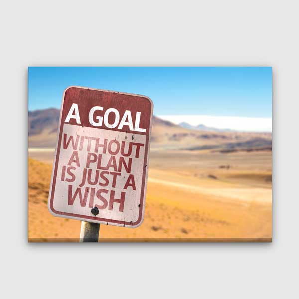 Motivasyon Tablosu: Hedefsiz Plan Hayaldir – 3203