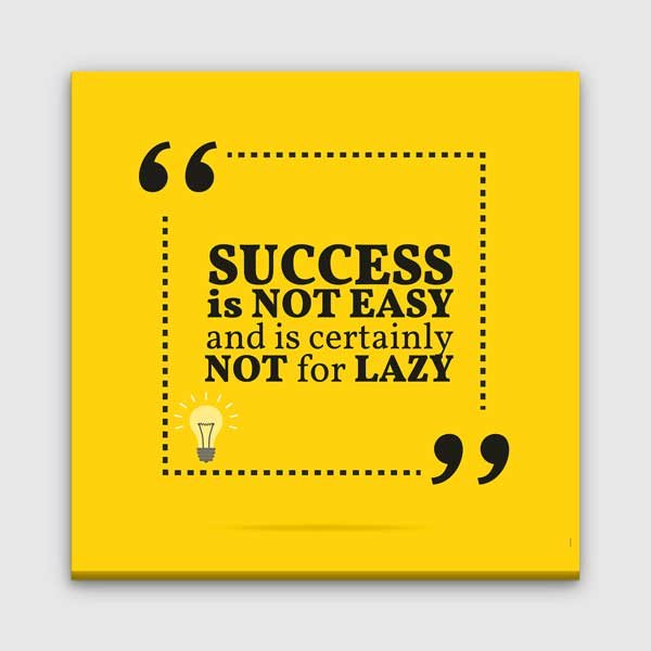 success-wall-desing-3346-00 Çalışma Azmi Motivasyon Duvar Kanvası – 3346