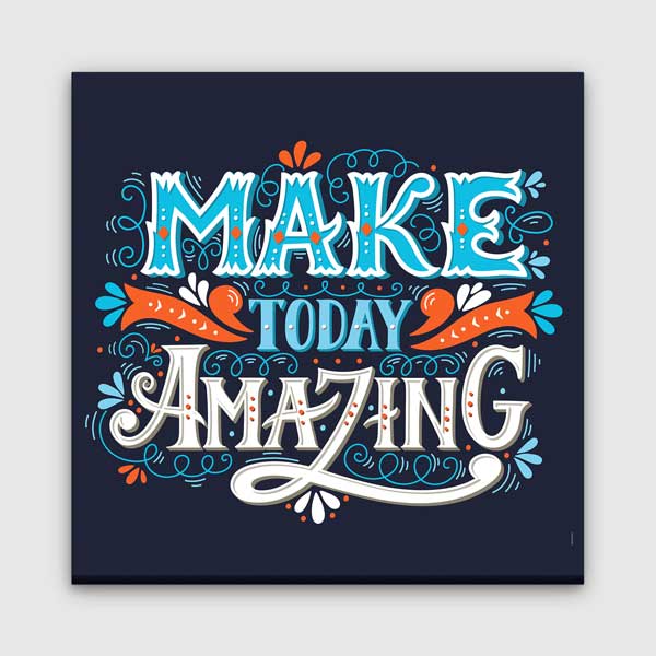 success-wall-posters-3316-00 Bugünü Muhteşem Yap Duvar Tablosu - İlham Veren Tasarım – 3316