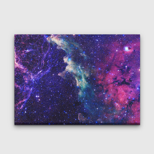 Renkli Nebula Galaksi Kanvas Tablo 4323