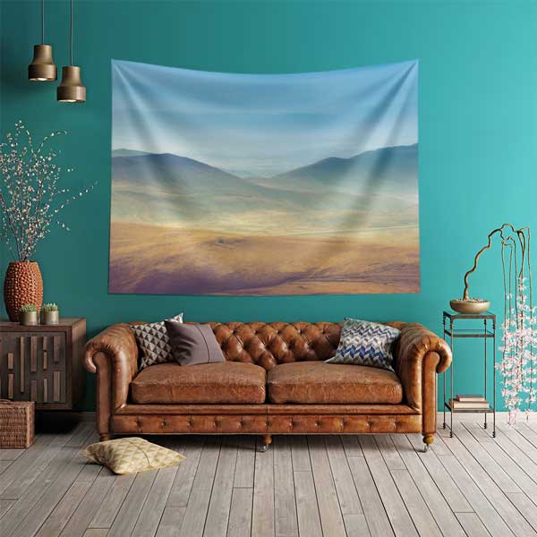 Anadolu Bozkır Manzarası Duvar Örtüsü 11744