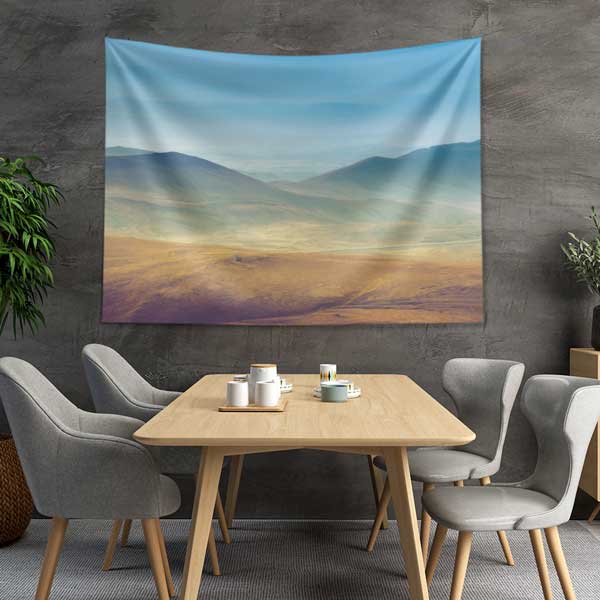 Anadolu Bozkır Manzarası Duvar Örtüsü 11744