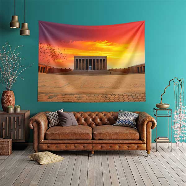 tapestry-wall-art-11747-01 Anıtkabir Gün Batımı Duvar Örtüsü 11747