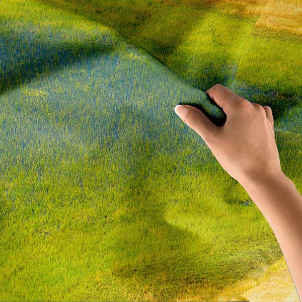 tapestry-wall-art-14274-04 Afrika Savanası ve Gergedan Doğa Manzarası Duvar Örtüsü Kumaş Baskı 14274