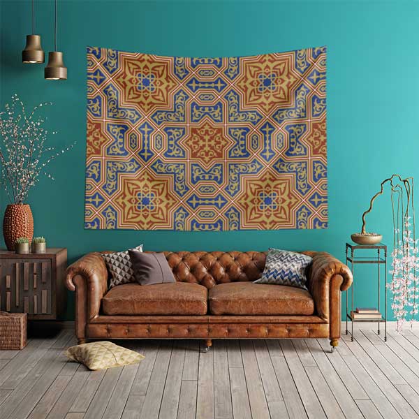 Geleneksel İslami Motifli Duvar Örtüsü 10530