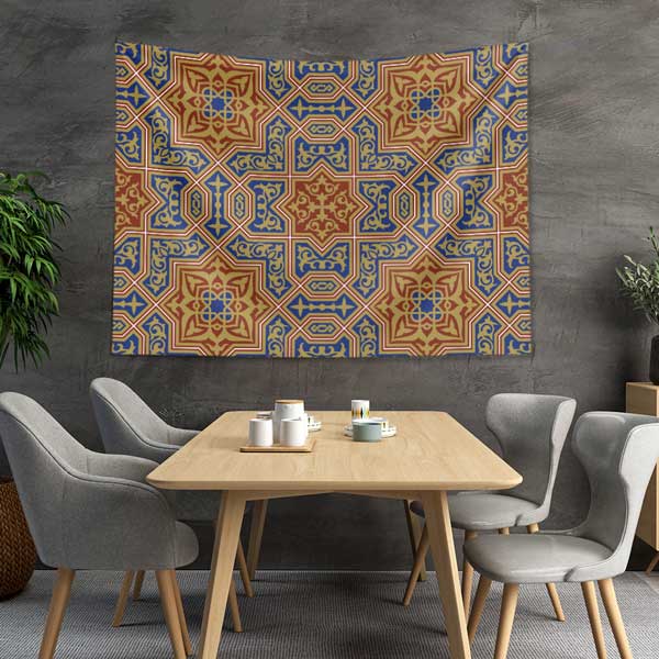 Geleneksel İslami Motifli Duvar Örtüsü 10530