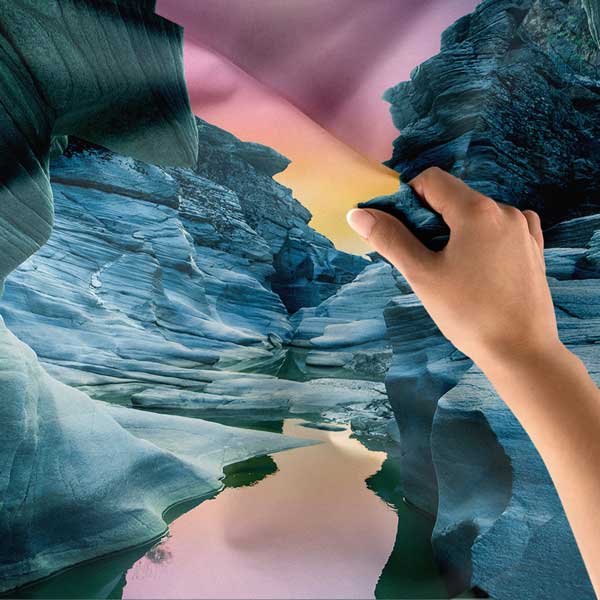 Doğal Kanyon Geçidi Manzaralı Duvar Örtüsü 11818