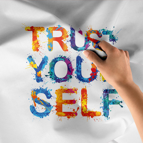 Motivasyon Duvar Örtüsü - Trust Yourself 7616