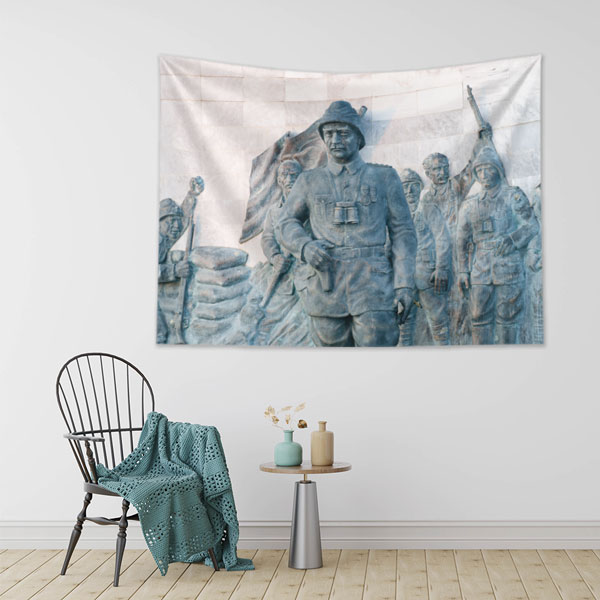 Tarih ve İnkılap Temalı Duvar Örtüsü 8262