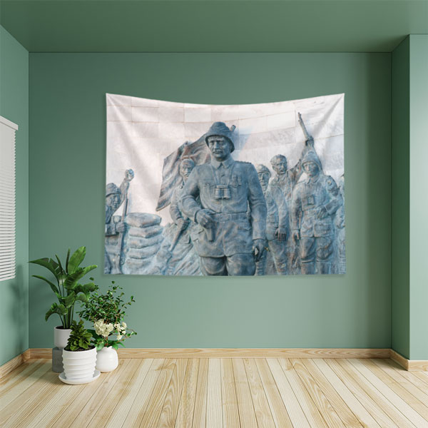 Tarih ve İnkılap Temalı Duvar Örtüsü 8262