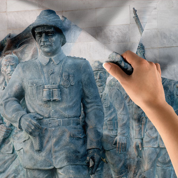 Tarih ve İnkılap Temalı Duvar Örtüsü 8262