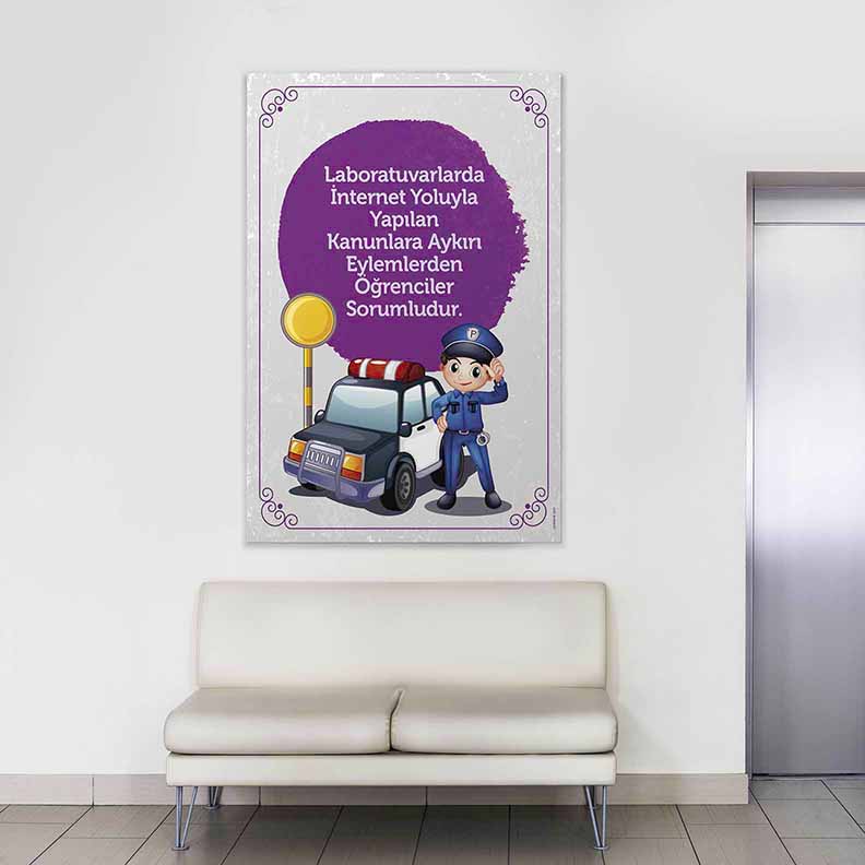 teknoloji-sinif-posterleri-b-409-01 İnternet Kullanımı Sorumluluk Eğitim Posteri - Okullar İçin – B-409