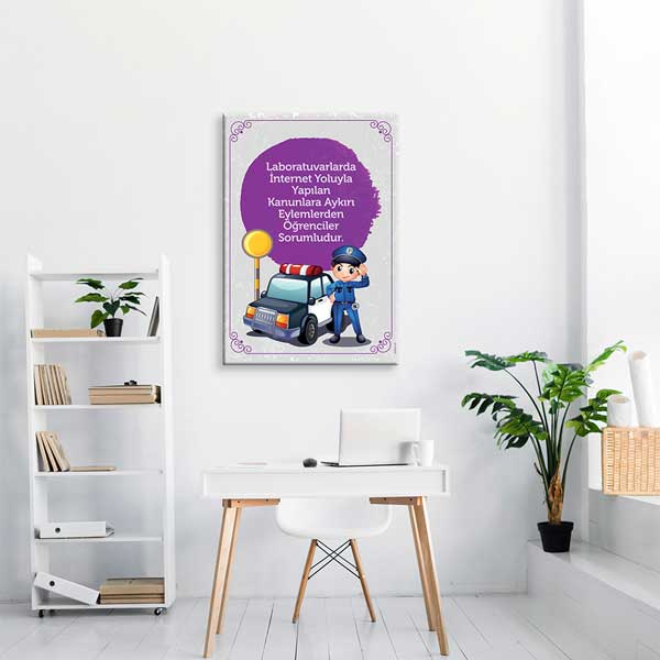 teknoloji-sinif-posterleri-b-409-03 İnternet Kullanımı Sorumluluk Eğitim Posteri - Okullar İçin – B-409
