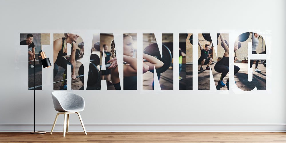 training-wall-decor-5849-00 Training Duvar Kağıdı 5849