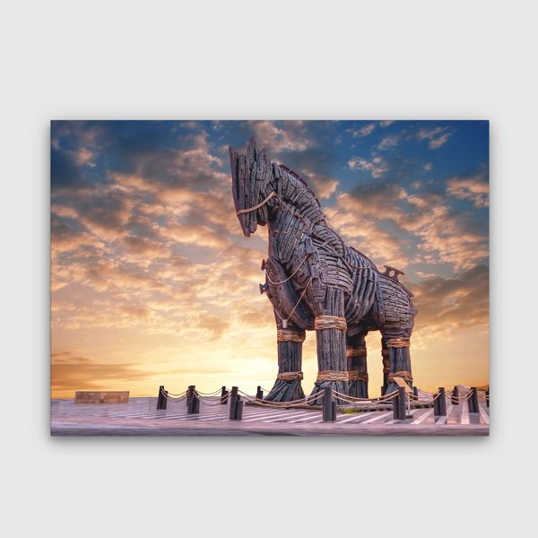 Truva Atı Kanvas Tablo – 11221