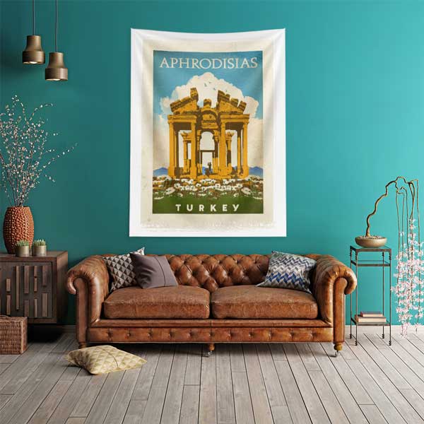 Aphrodisias Antik Kenti Temalı Duvar Örtüsü 11830