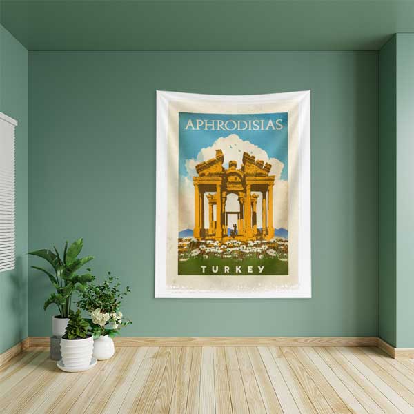 Aphrodisias Antik Kenti Temalı Duvar Örtüsü 11830