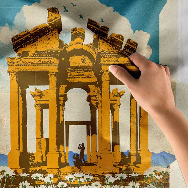 Aphrodisias Antik Kenti Temalı Duvar Örtüsü 11830