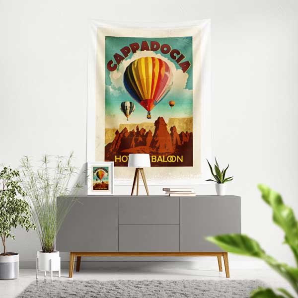 Cappadocia Duvar Örtüsü 11841
