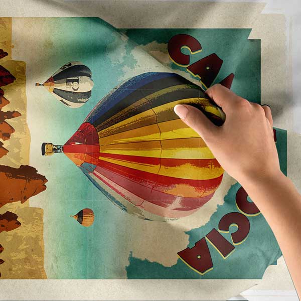 Cappadocia Duvar Örtüsü 11841