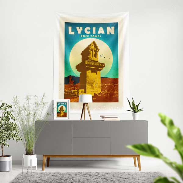 Lycia Duvar Örtüsü 11844