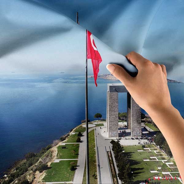 Çanakkale Şehitler Abidesi Duvar Örtüsü 11086