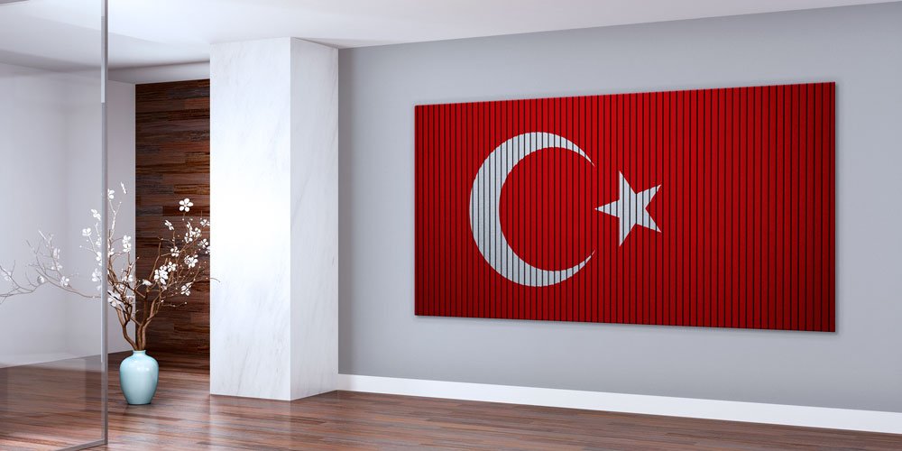 turk-bayragi-duvar-dekoru-7861-05 Dikey Desenli Türk Bayrağı Duvar Dekoru Büyük Ebatlı Dekoratif Baskı 7861