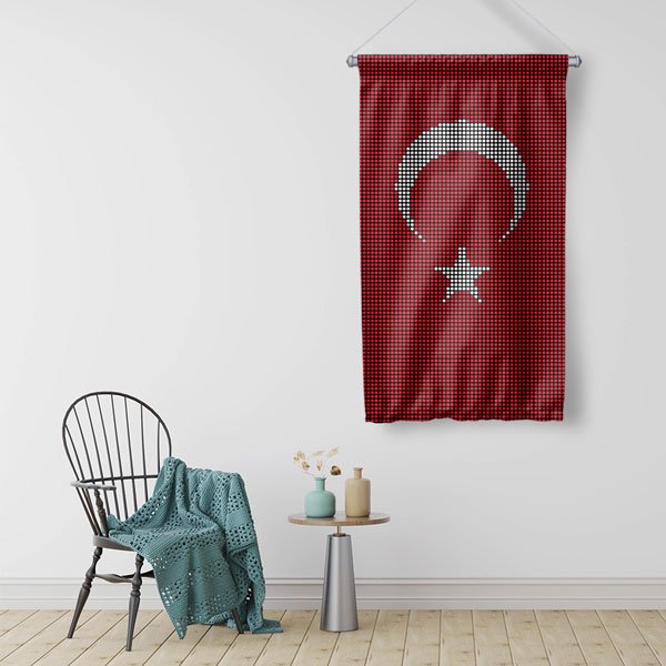 turk-bayragi-duvar-flamasi-7777-01 Pixel Türk Bayrağı Duvar Flaması 7777