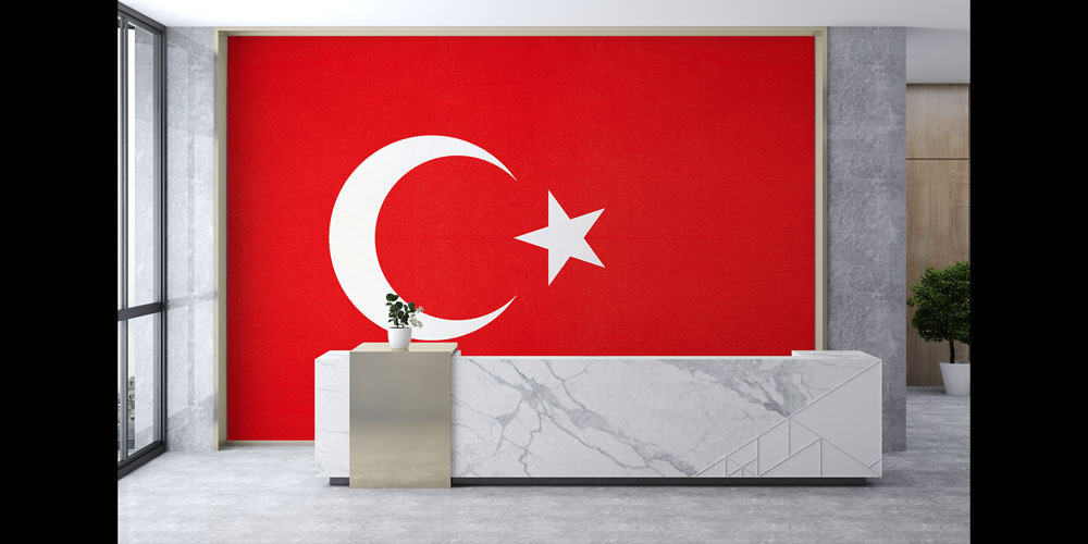 Türk Bayrağı Klasik Duvar Kağıdı 7757
