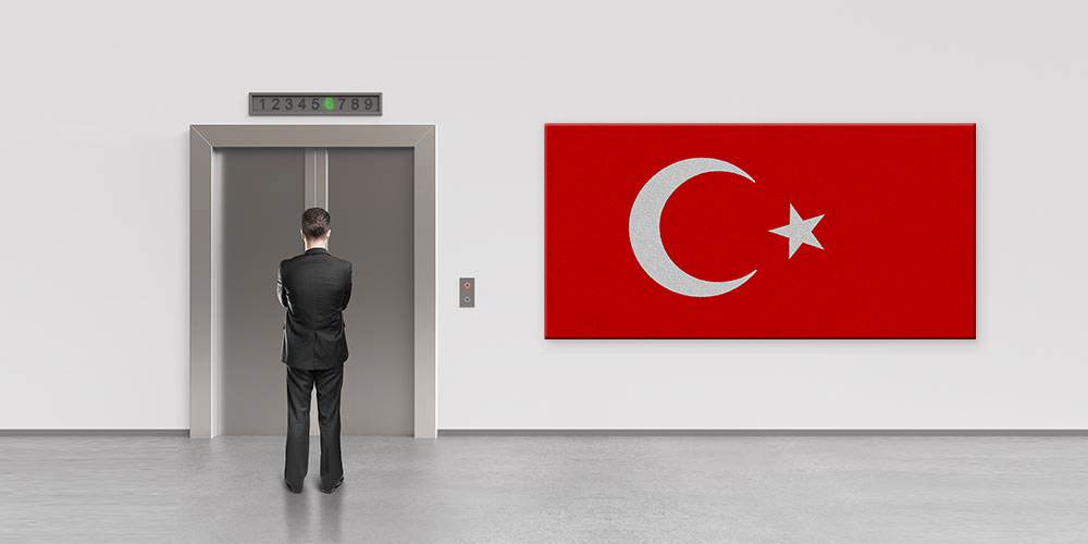 Minimal Türk Bayrağı Duvar Dekoru Büyük Ebatlı Dekoratif Baskı 7858