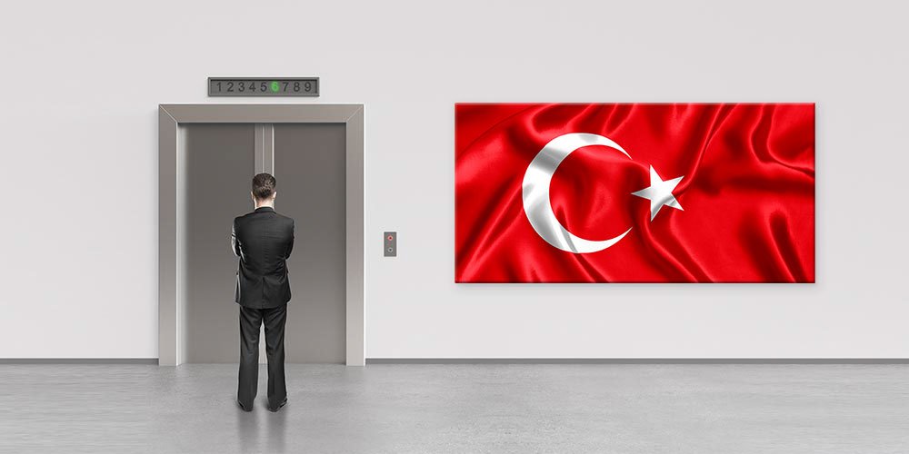 Saten Dokulu Türk Bayrağı Duvar Dekoru Büyük Ebatlı Dekoratif Baskı 7860