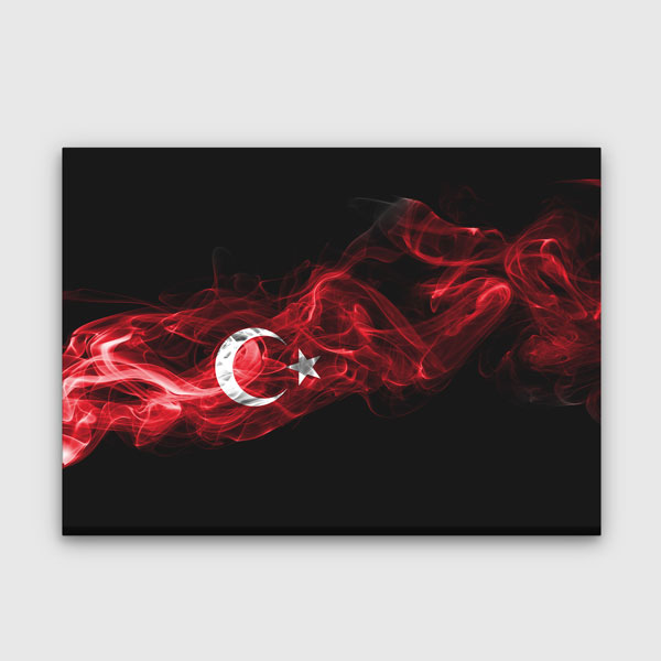 turk-bayragi-tablo-11191-0 Türk Bayrağı Kanvas Tablo – 11191