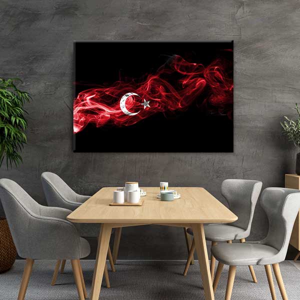 turk-bayragi-tablo-11191-04 Türk Bayrağı Kanvas Tablo – 11191
