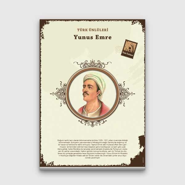 Yunus Emre Türk Büyüğü Tablosu – F-601