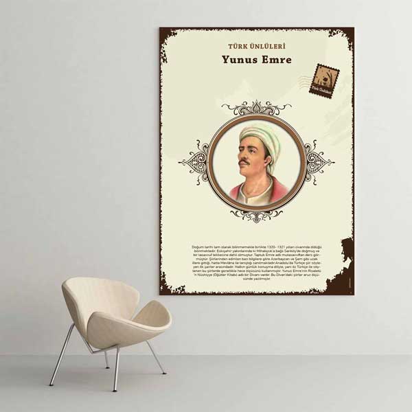 Yunus Emre Türk Büyüğü Tablosu – F-601