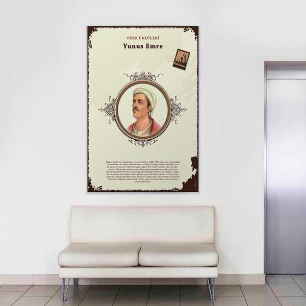 Yunus Emre Türk Büyüğü Tablosu – F-601